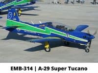 EMB-314 A-29 Super Tucano